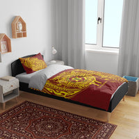 Personalised Tonga High School 77th Anniversary Bedding Set Special Kupesi Pattern LT9 - Polynesian Pride