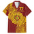 Personalised Tonga High School 77th Anniversary Family Matching Short Sleeve Bodycon Dress and Hawaiian Shirt Special Kupesi Pattern