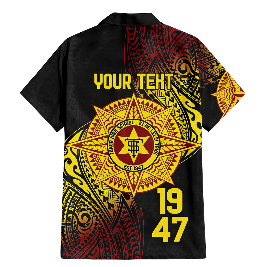 Personalised Tonga High School Family Matching Mermaid Dress and Hawaiian Shirt Since 1947 Special Kupesi Pattern