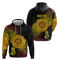 Personalised Tonga High School Hoodie Since 1947 Special Kupesi Pattern LT9 - Polynesian Pride
