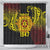 Personalised Tonga High School Shower Curtain Since 1947 Special Kupesi Pattern