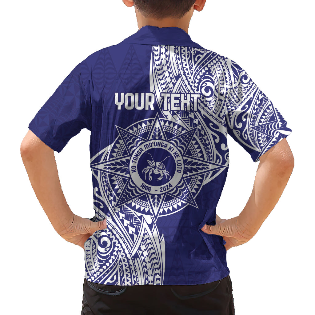 Personalised Tonga Tupou College Tolo 158th Anniversary Family Matching Short Sleeve Bodycon Dress and Hawaiian Shirt Special Kupesi Pattern LT9 - Polynesian Pride