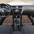 Vintage Bula Fiji Car Mats Brown Tapa Masi Motif