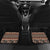 Vintage Bula Fiji Car Mats Brown Tapa Masi Motif