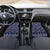 Vintage Bula Fiji Car Mats Prussian Blue Tapa Masi Motif