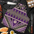 Vintage Bula Fiji Apron Purple Tapa Masi Motif - Polynesian Pride