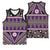 Vintage Bula Fiji Basketball Jersey Purple Tapa Masi Motif - Polynesian Pride