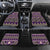 Vintage Bula Fiji Car Mats Purple Tapa Masi Motif