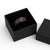 Vintage Bula Fiji Spinner Ring Purple Tapa Masi Motif - Polynesian Pride