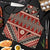 Vintage Bula Fiji Apron Red Tapa Masi Motif - Polynesian Pride