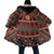 Vintage Bula Fiji Cloak Red Tapa Masi Motif - Polynesian Pride