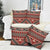 Vintage Bula Fiji Pillow Cover Red Tapa Masi Motif - Polynesian Pride