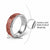 Vintage Bula Fiji Classic Ring Red Tapa Motif Traditional Island Masi - Polynesian Pride