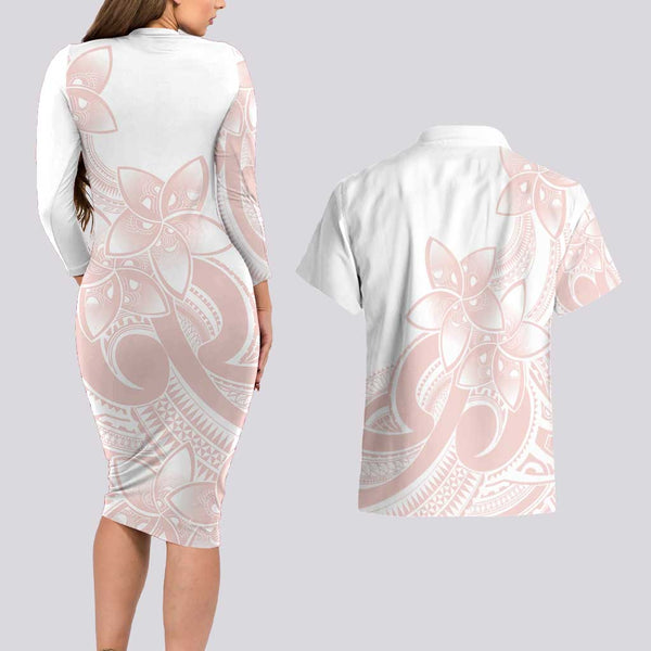 Hawaii Matching Outfit For Family Polynesian Tribal Turtle Bodycon Dress And Hawaii Shirt