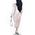 Polynesian Tribal Plumeria Lotu Tamaiti Family Matching Off The Shoulder Long Sleeve Dress and Hawaiian Shirt Pastel Blush - Polynesian Pride