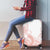 Polynesian Tribal Plumeria Lotu Tamaiti Luggage Cover Pastel Blush - Polynesian Pride