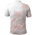 Polynesian Tribal Plumeria Lotu Tamaiti Polo Shirt Pastel Blush - Polynesian Pride