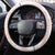 Polynesian Tribal Plumeria Lotu Tamaiti Steering Wheel Cover Pastel Blush - Polynesian Pride