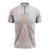 Polynesian Tribal Plumeria Lotu Tamaiti Zipper Polo Shirt Pastel Blush - Polynesian Pride