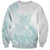 Polynesian Tribal Plumeria Lotu Tamaiti Sweatshirt Pastel Cyan - Polynesian Pride