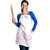 Polynesian Tribal Plumeria Lotu Tamaiti Apron Pastel Mauve - Polynesian Pride