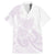 Polynesian Tribal Plumeria Lotu Tamaiti Family Matching Mermaid Dress and Hawaiian Shirt Pastel Mauve - Polynesian Pride