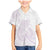 Polynesian Tribal Plumeria Lotu Tamaiti Family Matching Mermaid Dress and Hawaiian Shirt Pastel Mauve - Polynesian Pride