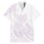 Polynesian Tribal Plumeria Lotu Tamaiti Family Matching Off Shoulder Short Dress and Hawaiian Shirt Pastel Mauve - Polynesian Pride