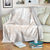 Polynesian Tribal Plumeria Lotu Tamaiti Blanket Pastel Nude - Polynesian Pride