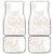 Polynesian Tribal Plumeria Lotu Tamaiti Car Mats Pastel Nude - Polynesian Pride