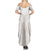 Polynesian Tribal Plumeria Lotu Tamaiti Family Matching Summer Maxi Dress and Hawaiian Shirt Pastel Nude - Polynesian Pride