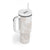 Polynesian Tribal Plumeria Lotu Tamaiti Tumbler With Handle Pastel Nude - Polynesian Pride