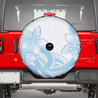 Polynesian Tribal Plumeria Lotu Tamaiti Spare Tire Cover Pastel Sky Blue LT9 - Polynesian Pride