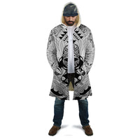 2026 Autumn Rugby Nations New Zealand Custom Cloak White Kowhaiwhai Maori Tribal Taniko Motif