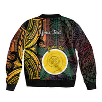 Personalised Shefa Day Bomber Jacket Happy June 18 Vanuatu Province