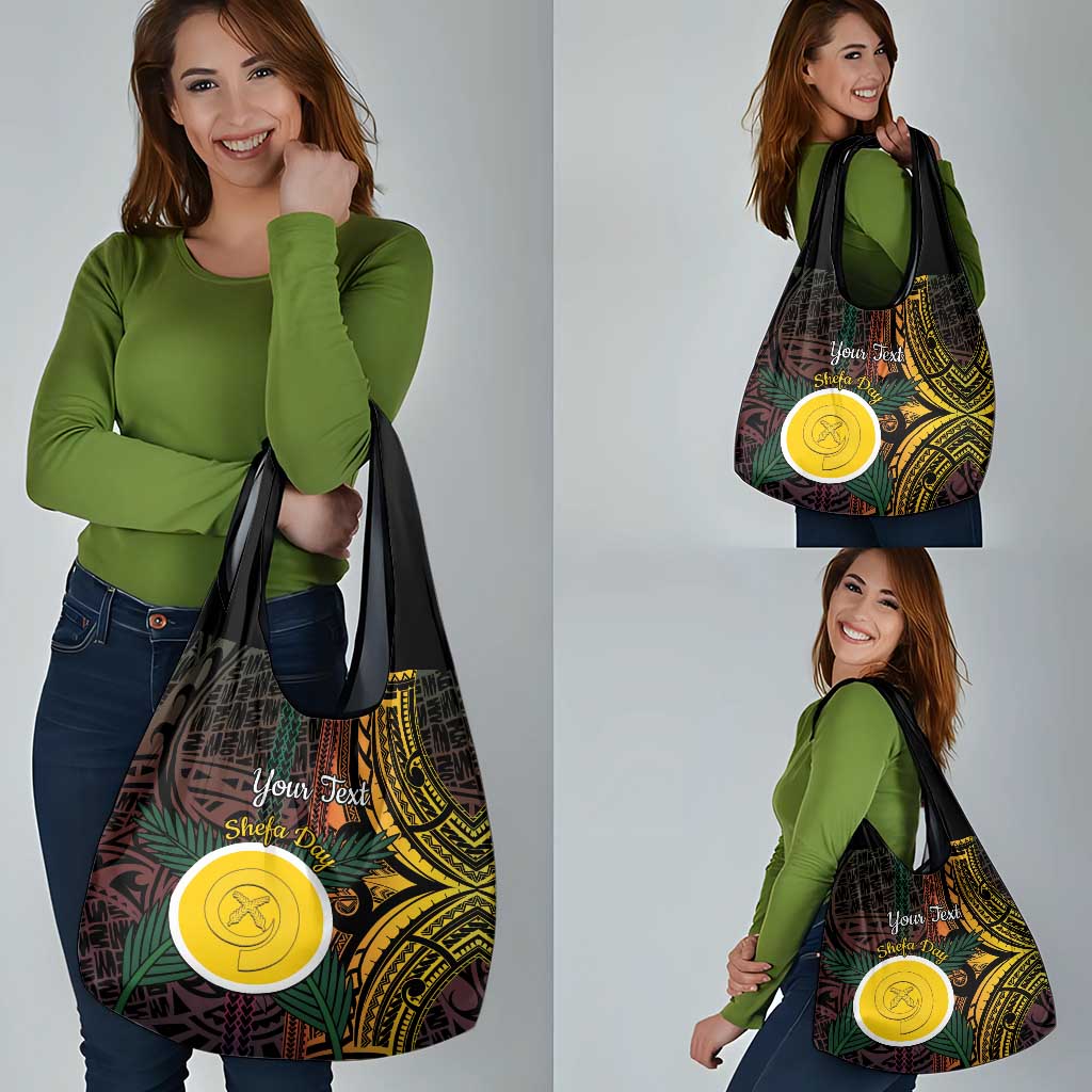 Personalised Shefa Day Grocery Bag Happy June 18 Vanuatu Province