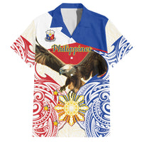 Philippines Independence Day Family Matching Off The Shoulder Long Sleeve Dress and Hawaiian Shirt Pilipinas Eagle 126th Anniversary