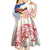 Philippines Independence Day Kid Short Sleeve Dress Pilipinas Eagle 126th Anniversary