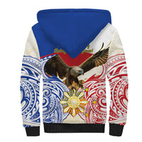 Philippines Independence Day Sherpa Hoodie Pilipinas Eagle 126th Anniversary
