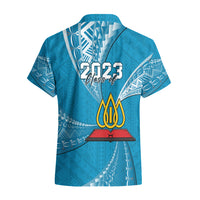 Personalised Tonga Lavengamalie College Hawaiian Shirt Class Of Year Tongan Ngatu Pattern LT14 - Polynesian Pride