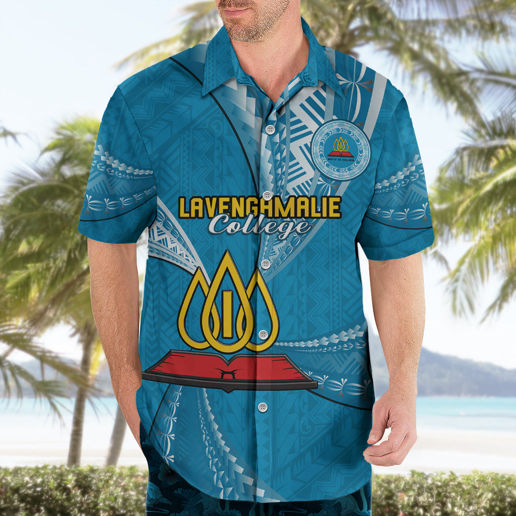 Personalised Tonga Lavengamalie College Hawaiian Shirt Class Of Year Tongan Ngatu Pattern LT14 - Polynesian Pride