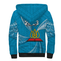 Personalised Tonga Lavengamalie College Sherpa Hoodie Class Of Year Tongan Ngatu Pattern LT14 - Polynesian Pride