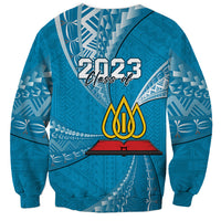 Personalised Tonga Lavengamalie College Sweatshirt Class Of Year Tongan Ngatu Pattern LT14 - Polynesian Pride