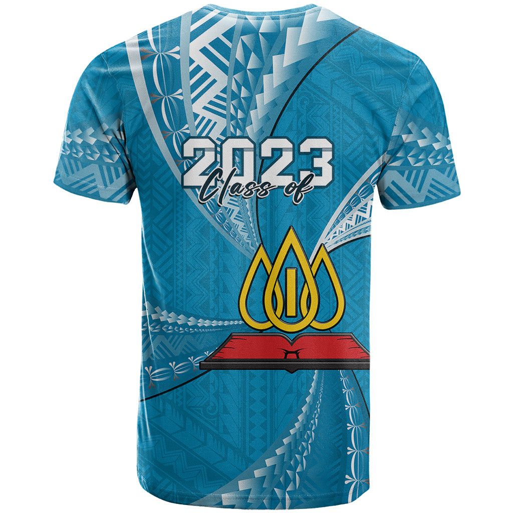 Custom Tonga Lavengamalie College T Shirt Class Of Year Tongan Ngatu Pattern LT14 - Polynesian Pride