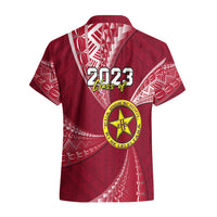 Personalised Tonga Eua High School Hawaiian Shirt Class Of Year Tongan Ngatu Pattern LT14 - Polynesian Pride