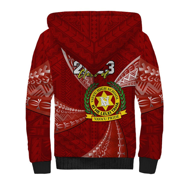 (Custom Personalised) Tonga Vavau High School Baseball Jacket Tongan Ngatu Pattern LT14