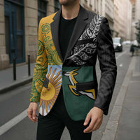 Personalised Rugby 2025 Championship Blazer Combination of Southern Hemisphere Countries - Polynesian Pride