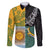 Personalised Rugby 2025 Championship Family Matching Summer Maxi Dress and Hawaiian Shirt Combination of Southern Hemisphere Countries - Polynesian Pride