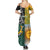 Personalised Rugby 2025 Championship Family Matching Summer Maxi Dress and Hawaiian Shirt Combination of Southern Hemisphere Countries - Polynesian Pride