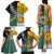 Personalised Rugby 2025 Championship Family Matching Tank Maxi Dress and Hawaiian Shirt Combination of Southern Hemisphere Countries - Polynesian Pride